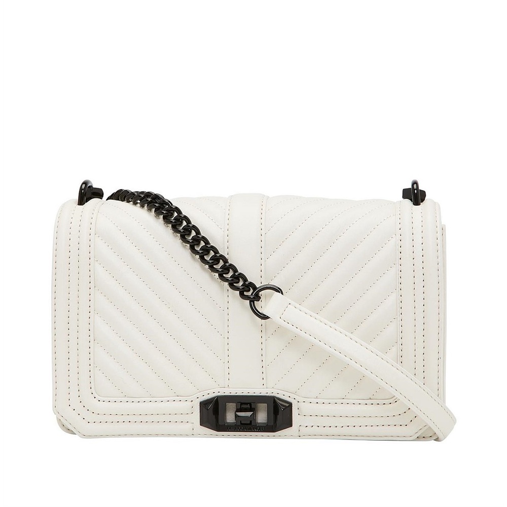 Rebecca Minkoff Chevron Quilted Love Crossbody